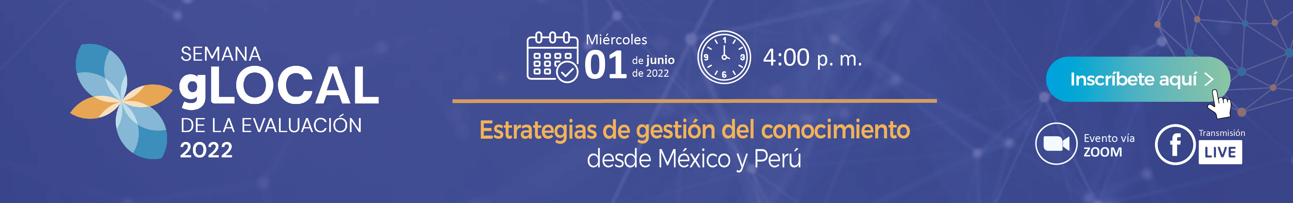 Panel “Estrategias de gestión del conocimiento de las evaluaciones con funcionarios y decisores en Perú y México”